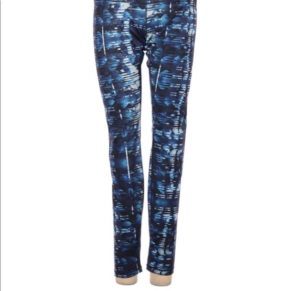 ODODOS yoga spandex geometric print leggings - Picture 2 of 9